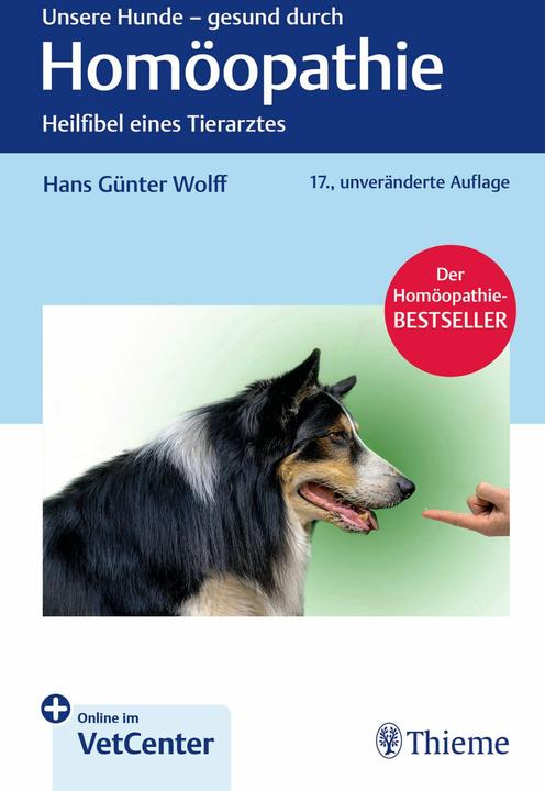 Actual product image Unsere Hunde - gesund durch Homöopathie (German, Hans Günter Wolff, 2024)