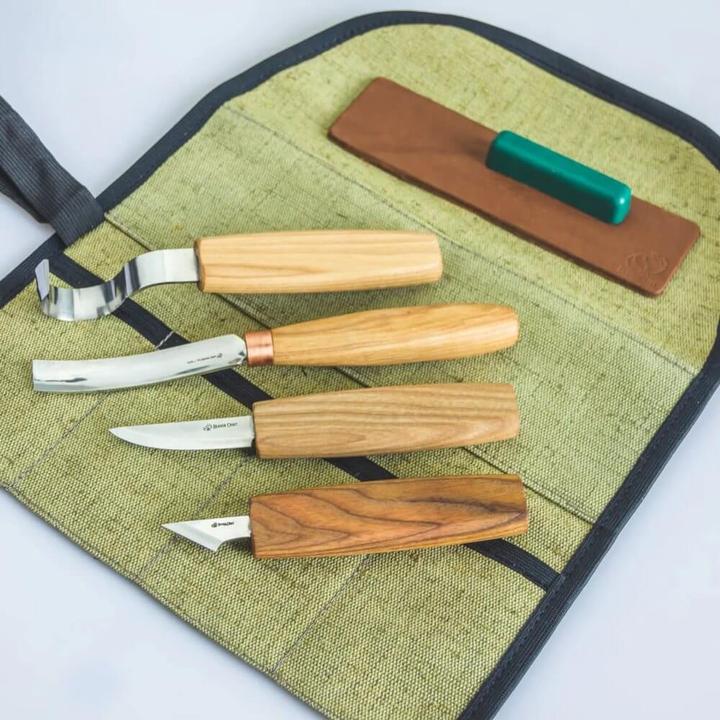 Immagine prodotto Beaver Craft S49 Set di coltelli da intaglio in legno Spoon (30 mm)