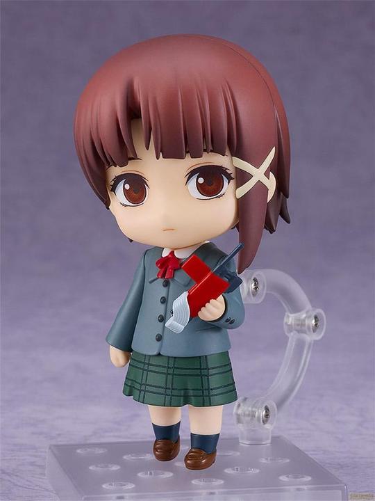 Actual product image Good Smile Company Serial Experiments Lain action figure Lain Iwakura 10 cm