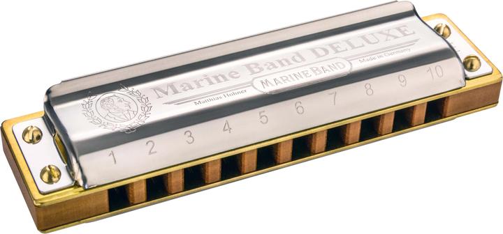 Actual product image Hohner Marine Band Deluxe (Harmonica, B flat major)