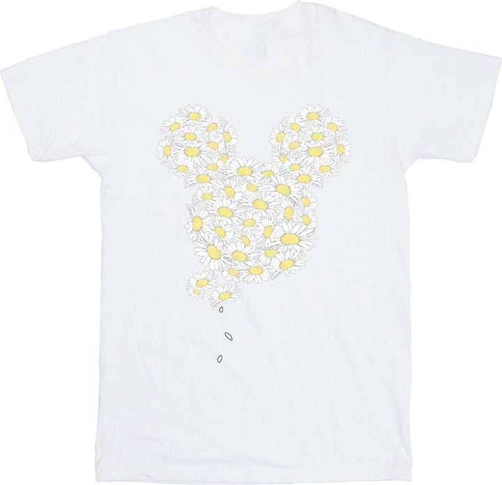 Immagine prodotto Mickey Mouse Maglietta Testa di Camomilla Uomo (L)