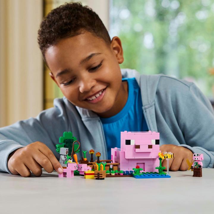 Produktbild LEGO Das Babyschwein-Haus (21268, LEGO Minecraft)