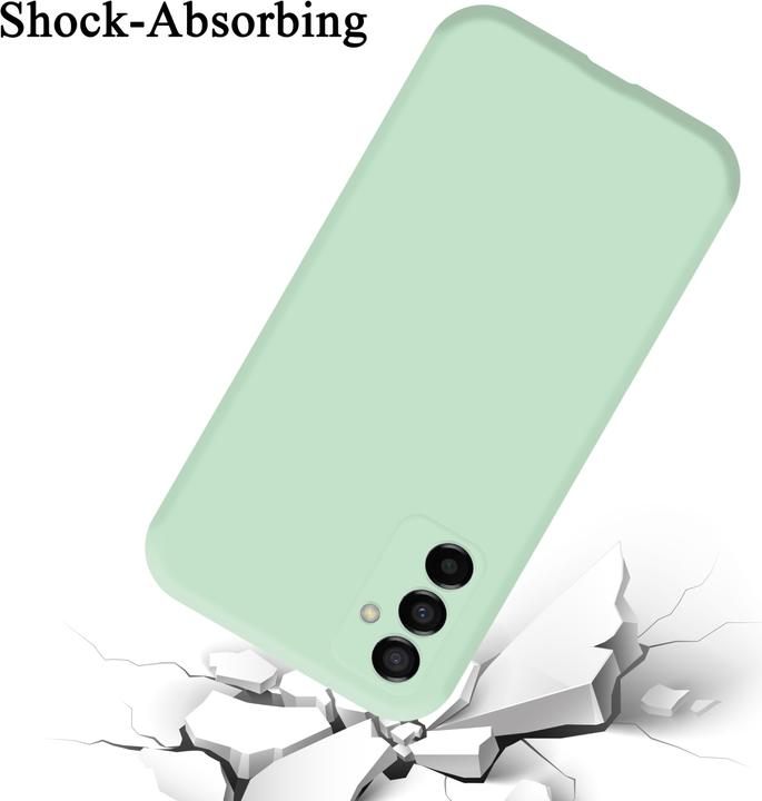 Actual product image Cadorabo TPU Liquid Silicone Case Cover for Samsung Galaxy M23 5G (Samsung Galaxy M23 5G)