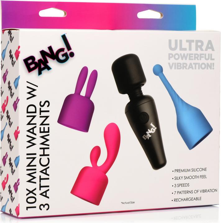 Produktbild Frisky 10X Mini Wand with 3 Attachments