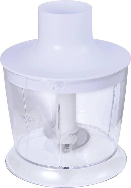Produktbild Bergner Stabmixer 800W mit Messbecher, mit Zerkleinereraufsatz Weiss, Holz