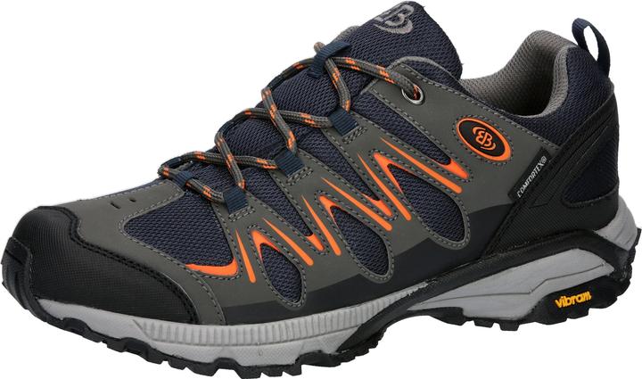Marine, Grau, Orange