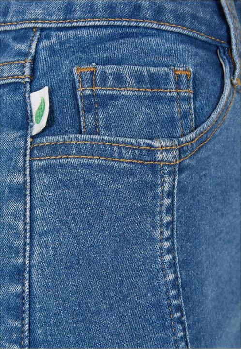 Produktbild Urban Classics Ladies Organic Stretch Button Denim Skirt - 69955 (26)