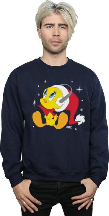 Immagine prodotto Looney Tunes Christmas Tweety Felpa Uomo (M)