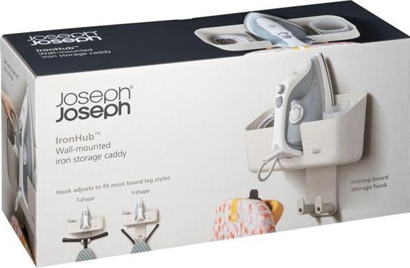 Actual product image Joseph Joseph IronHub iron rack wall-mounted ecru