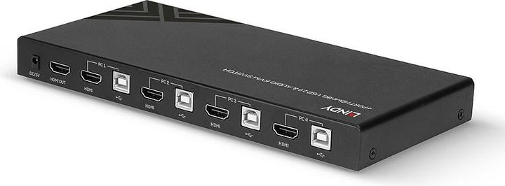 Actual product image Lindy KVM Switch