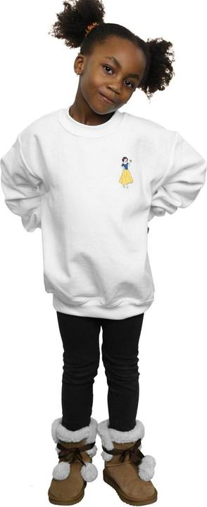 Actual product image Disney Princess Girls Snow White Chest Sweatshirt (152, 158)
