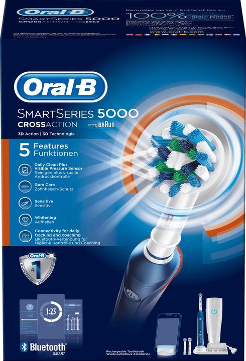 Immagine prodotto Oral-B SmartSeries 5000 CrossAction (Spazzolino oscillante)