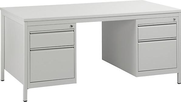 Actual product image eurokraft basic Master desk, light gray