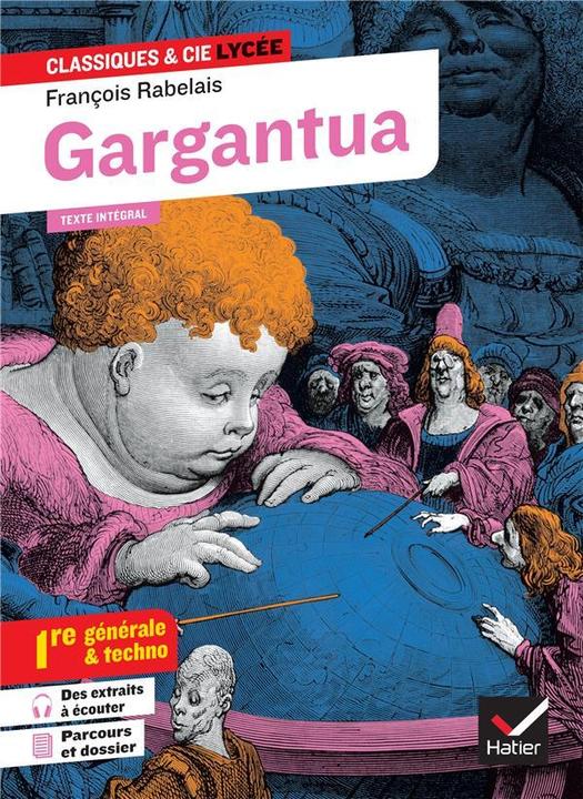 Image du produit Gargantua : texte intégral : bac 1re générale & techno (Français, Rabelais François, 2021)