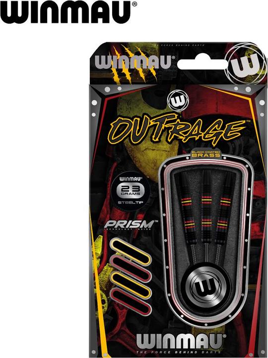 Produktbild Winmau Steel Tip Outrage Brass (23 g)