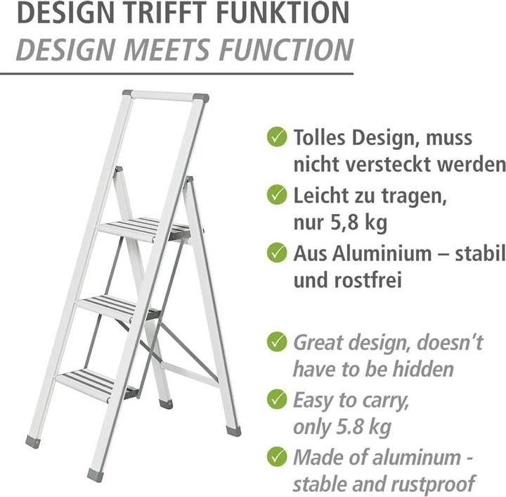 Actual product image Wenko Household ladder (Stile, 44 cm)