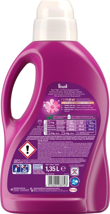 Actual product image Perwoll Renew Liquid Colour Blossom Rush (27 Washing cycles, Liquid detergent)