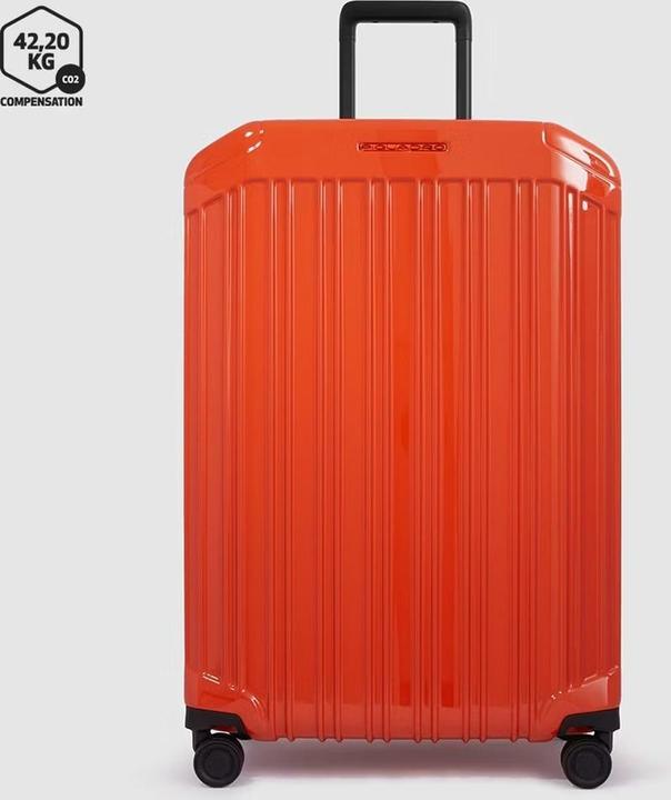 Piquadro PQ Light Large Spinner 75 cm Glanz orange