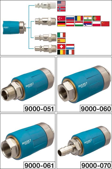 Produktbild HAZET Sicherheits Kupplung 9000-061