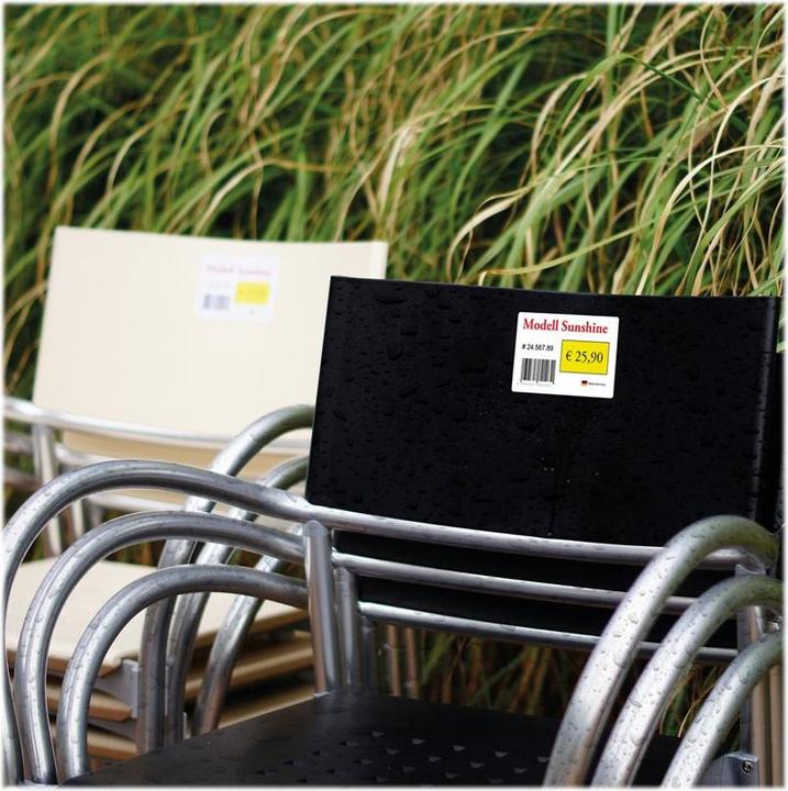 Actual product image HERMA Weatherproof labels A4 removable