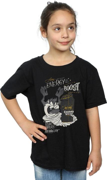 Immagine prodotto Looney Tunes Taz Energy Boost Maglietta Ragazze (140, 146)