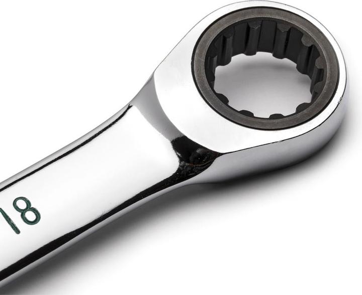 Produktbild SATA Ratschen-Ringmaulschlüssel-Satz 120XP, 7-teilig, 8-18 mm (9 mm, 14 mm, 16 mm, 13 mm, 11 mm, 18 mm, 8 mm, 17 mm, 10  mm, 15 mm, 12 mm)