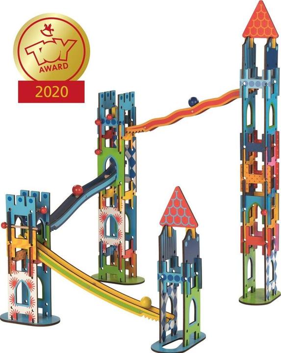 Actual product image Goki Marble run Knight Castle
