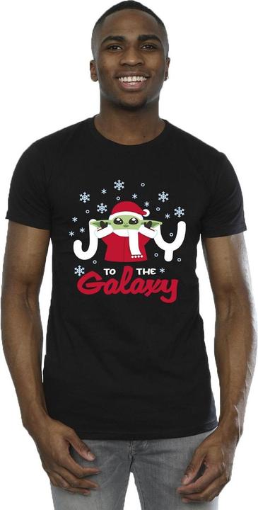 Immagine prodotto Star Wars The Mandalorian Joy To The Galaxy Maglietta Uomo (L)