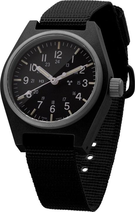 Produktbild Marathon General Purpose Quarz mit Tritium (GPQ) (Analoguhr, Swiss Made, 34 mm)