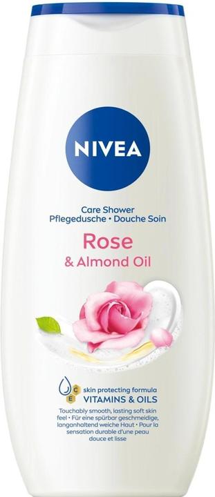 Actual product image NIVEA Pflegedusche Rose & Almond Oil (250 ml)