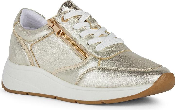 Actual product image Geox Womens/Ladies D Cristael E Leather Trainers (36)