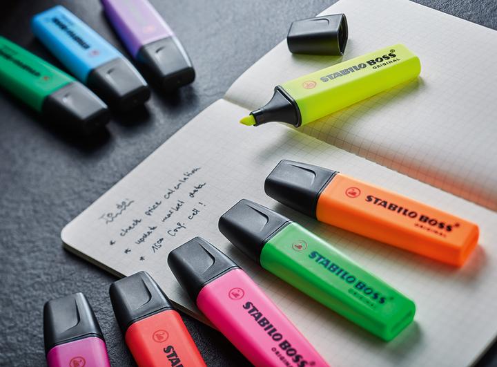 Actual product image STABILO Highlighter - BOSS ORIGINAL - single pen - pink (Pink, 5 mm, 1 x)