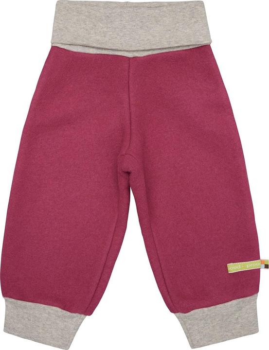 loud + proud Wool fleece trousers