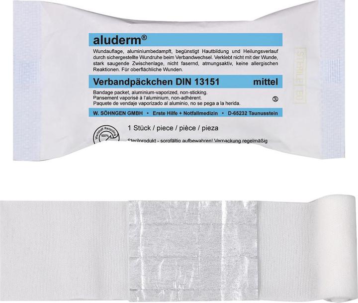 Actual product image Söhngen aluderm dressing pack DIN 13151, medium