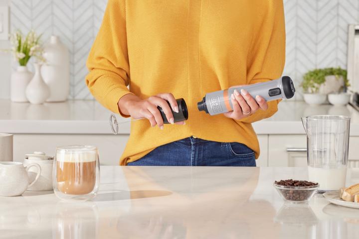 Image du produit Black & Decker Mixeur plongeant Kitchen Wand Gris, 2 pièces