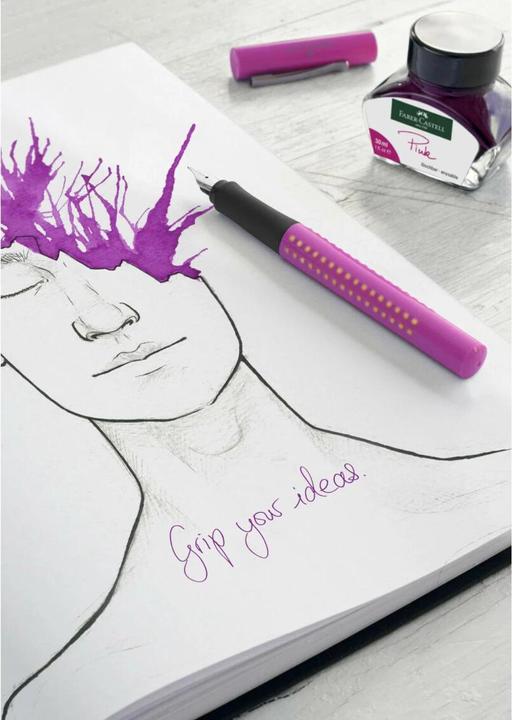 Produktbild Faber-Castell FABER-CA. Tintenglas 30ml 149856 pink (Füllertinte, Pink)