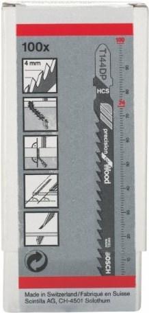 Produktbild Bosch Professional Zubehör PRO Wood precise T144DP Stichsägeblatt, 100 mm, 100-tlg.