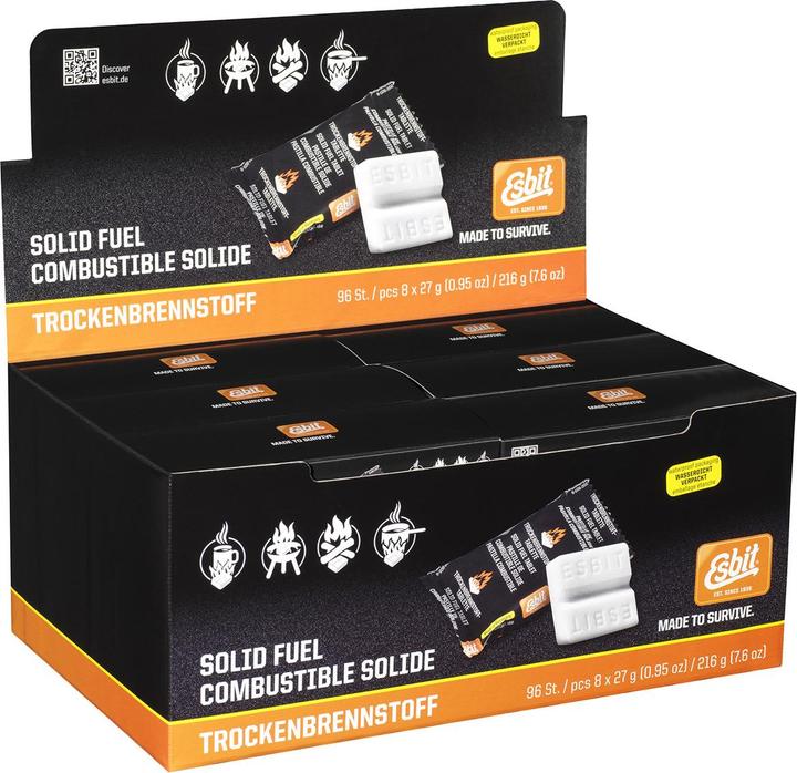 Actual product image Esbit Dry fuel tablets 8x27g