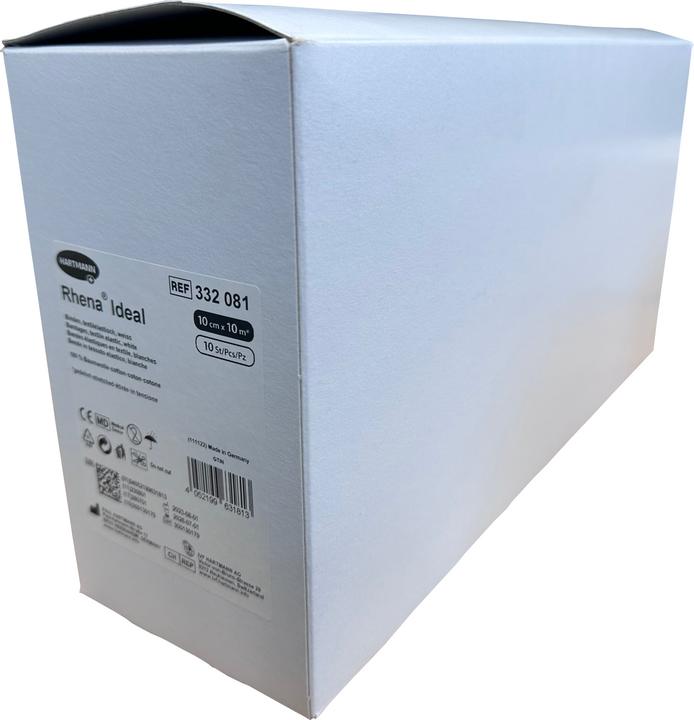 Produktbild Rhena Ideal Elastische Binde 10cmx10m weiss 10 Stk