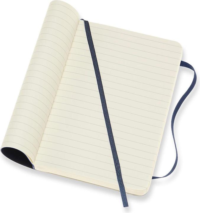 Productafbeelding Moleskine Notitieboekje Zachte kaft gelinieerd (A6, Rijen, Softcover)