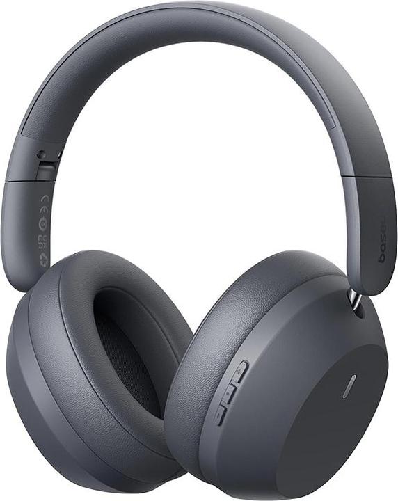 Actual product image Baseus Bass 35 Max Wireless Headphones Twilight Grey (ANC, 50 h, Wireless)