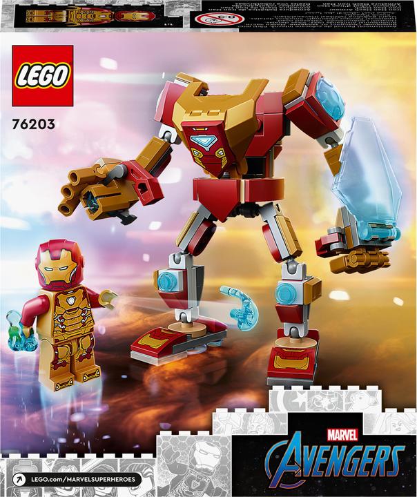 Produktbild LEGO Iron Man Mech (76203, LEGO Marvel)