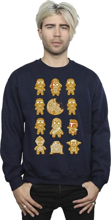 Actual product image Star Wars Mens Episode IV: A New Hope 12 Gingerbread Sweatshirt (L)