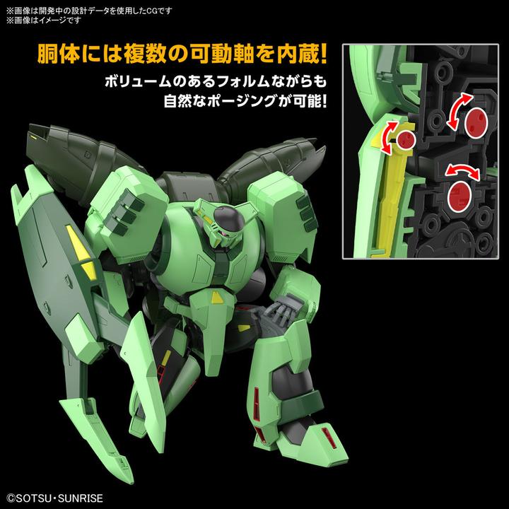 Actual product image Bandai Gundam - Bolinoak Sammahn High Grade