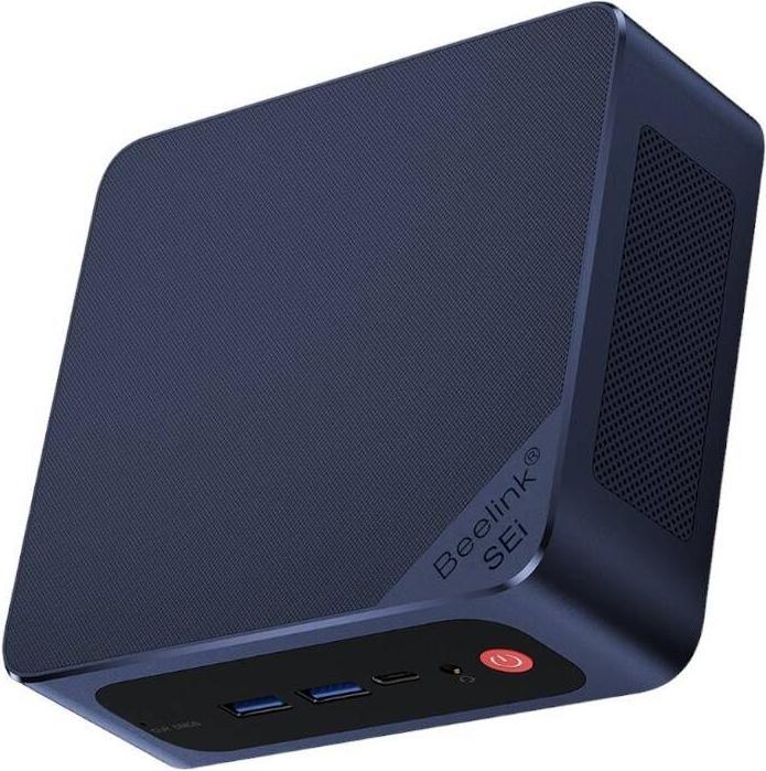 Actual product image Beelink MINI PC SEi12 Intel Corei5 - 12450H 16GB RAM 500GB Blue (Intel Core i5-12450H, 16 GB, 500 GB)