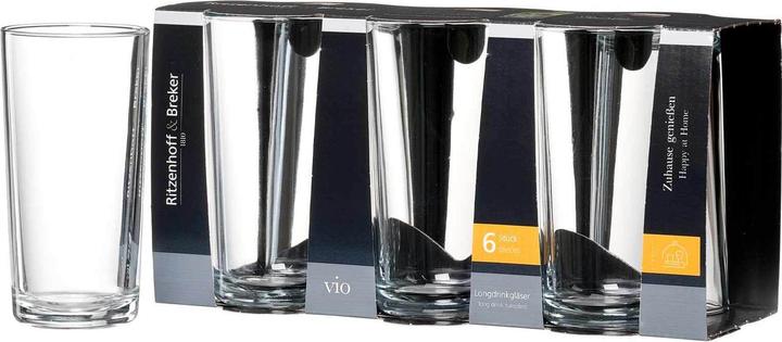 Image du produit Ritzenhoff & Breker Verre à long drink Vio 6ST 260ml (0.26 l, 6 x)