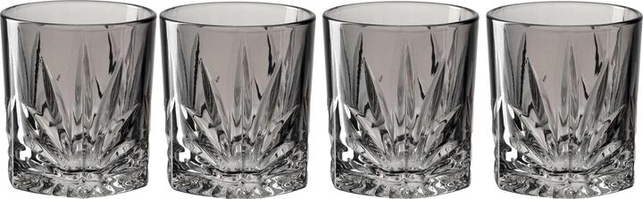 Leonardo Whiskyglas Capri 220 ml, 4 Stück, Grau (2.20 dl, 4 x, Whiskygläser)
