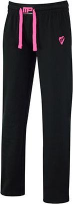 MP Womens Sweat Pant Black-Hot Pink (XS)