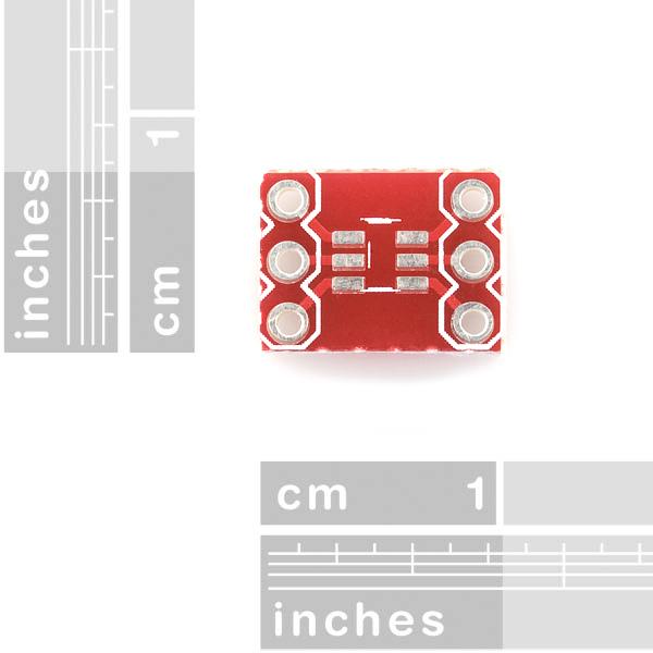 Actual product image SparkFun Adapter SOT23 to DIP 6Pin
