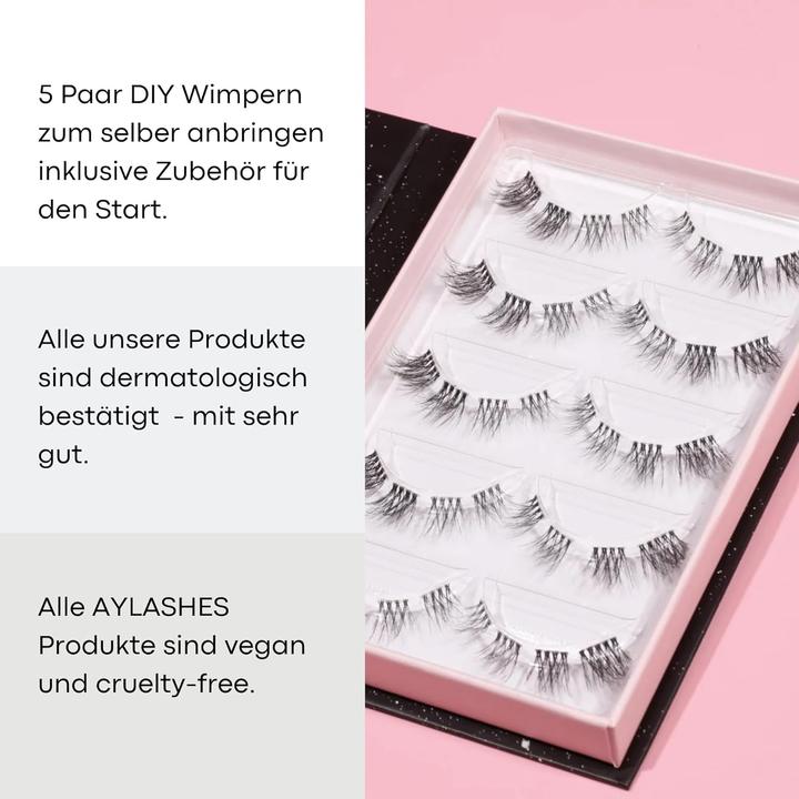 Immagine prodotto Aylashes Fake Lashes Starterset - Deja Vu